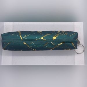 🆕 NIP MARBLED PENCIL POUCH/PURSE ORGANIZER/ EVERYTHING POUCH